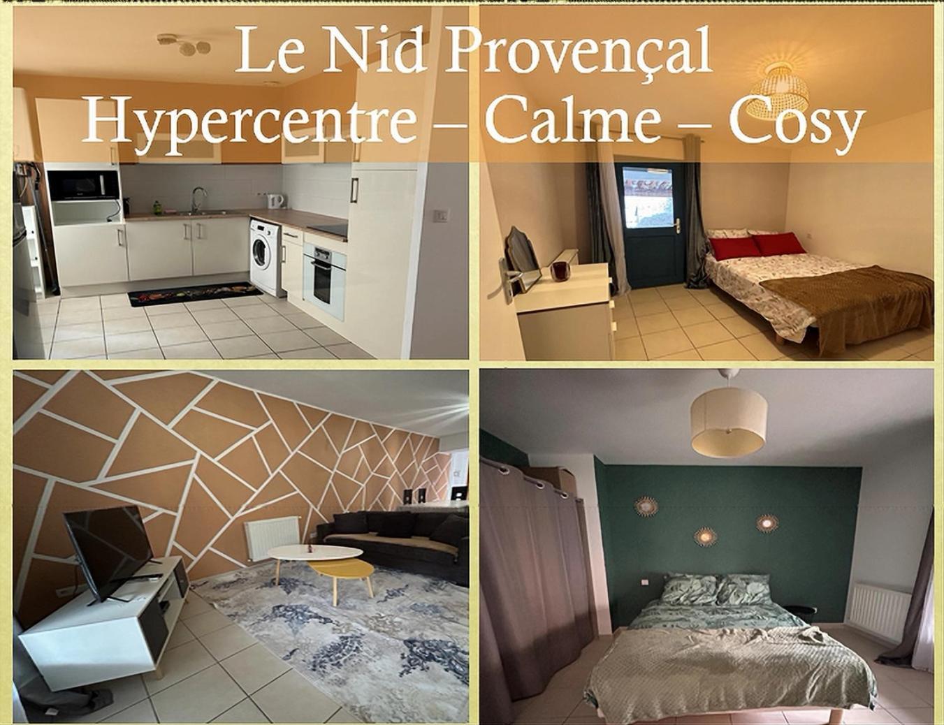 Charmant Appartement 2 Ch Nyons-Centre Ville Exteriér fotografie
